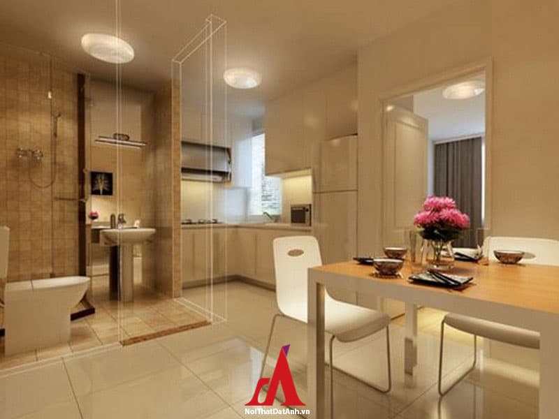 6 điều kiêng kỵ trong phong thủy nhà ở cần biết 8 Phòng bếp tránh sát với phòng ngủ, nhà vệ sinh hay phòng tắm