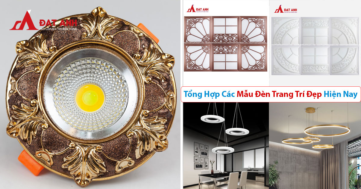 mẫu đèn trang trí đẹp