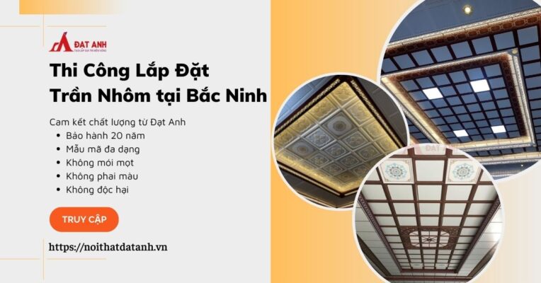 Trần nhôm tại Bắc Ninh