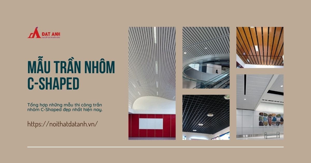 trần nhôm C-shaped