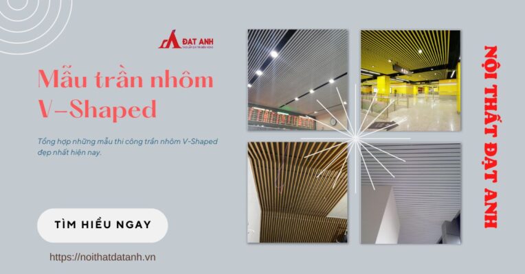 Trần nhôm V-Shaped